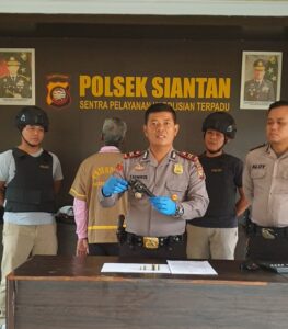 2 Pelaku Judi Domino Diamankan Polsek Siantan